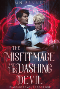 Book Cover: The Misfit Mage and His Dashing Devil